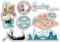 Venedig Aufkleber Set A5 Bogen Vinyl Aufkleber für Gepäck Laptop Italien 78507