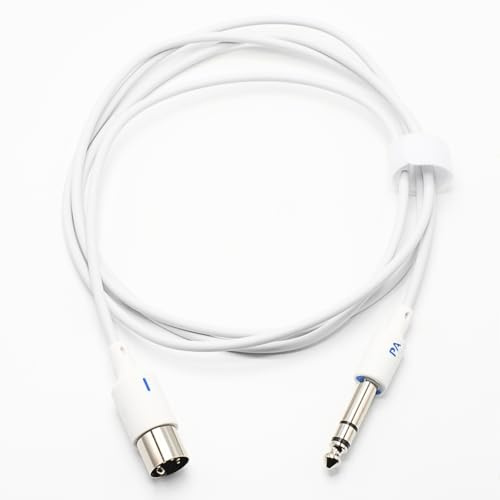 PAINTAUDIO MIDI zu TRS Kabel, Kompatibel mit MIDI-Keyboard, Keyboard-Verstärker, Gitarren-Multieffektgerät, Soundkarte