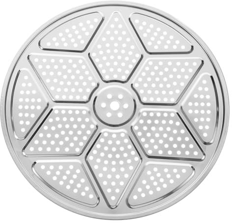 QUARKZMAN Support de Cuisson à la Vapeur en Acier Inoxydable, Plateau de Cuisson de 19,7 Pouces pour Autocuiseur, Grille de Mise en Conserve Épaissie pour Autocuiseur, Ton Argent