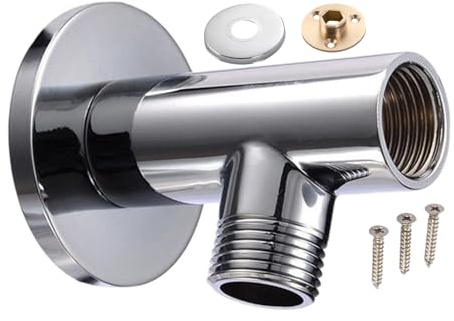 Wandanschlussbogen für Handbrause – Adapter für Duschschlauch, Wandanschluss, wasserdicht, auslaufsicher, Ersatz für Wassertropfen, Haus, Badezimmer, Hotel