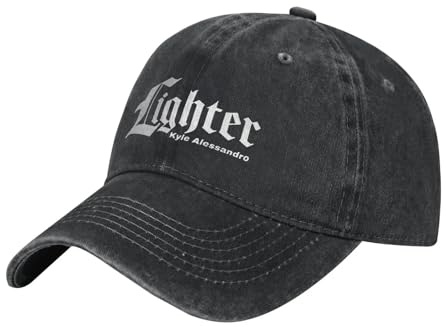 IUAOUADA Unisex-Wintermütze Feuerzeuge Norwegen Eurovision Song Contest Baseballkappe Vintage-Denim-Denim Kyle Alessandro Snapback-Mütze Verstellbare Hüte Kappe Geschenk
