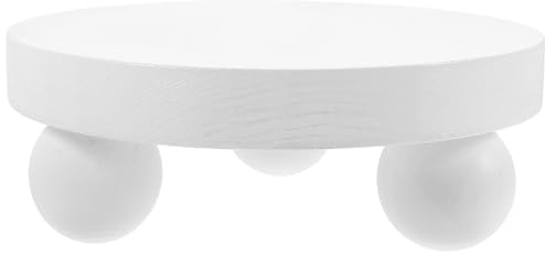 QUMIIRITY Mini Wooden Photography Stool Prop Small round Wooden Bench for Newborn and Studio for Photo Posing and Newborn Photography