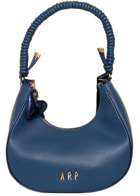 Agatha Ruiz de la Prada Gondola-Tasche in Blau mit Metallic-Details