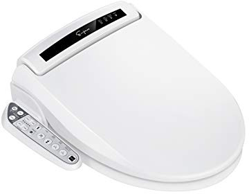 Comfort Seats C1B3R340 Deluxe Plastic Contemporary Toilet Seat, Round, Dresdan Blue by Comfort Seats