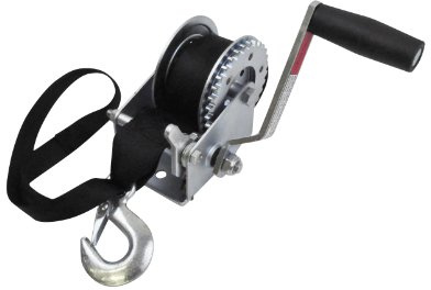 SeaSense Treuil de remorque en Zinc plaqué PVC, 408,2 kg
