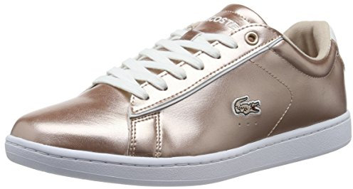 Lacoste Femme Carnaby Evo 316 2 Baskets Basses, Pink Lt PNK 15j, 35.5 EU
