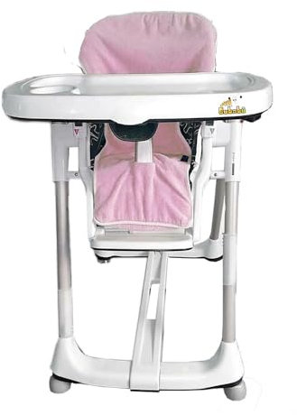 Bubabù COP035-ROS Sitzbezug für Babynahrung aus Frottee, Zusammensetzung: 100% Baumwolle, made in Italy, Rosa