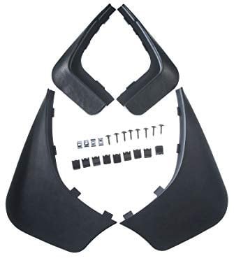 Frankberg Spritzschutz Schmutzfänger Fender Kompatibel mit Fortwo Cabrio 451 2007-2014 Fortwo Coupe 451 2007-2014