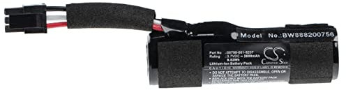 vhbw Akku Ersatz für Logitech 00798-601-8207 für Lautsprecher Boxen Speaker (2600 mAh, 3,7 V, Li-Ion)