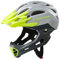 Cratoni C-Maniac Fahrradhelm, grau-Gruen, 54-58cm