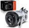 Frankberg Compressore dell'aria condizionata con frizione Compatibile con Combo X12 Punto Punto 199 Punto Evo 199 Punto Evo Punto Combi/Berlina 199 Grande Punto, compreso l'olio preconfezionato