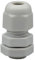 O4L - Outlet4Life IP67 Kabelverschraubung, wasserdicht mit Gegenmutter, metrisch M12 x 1,5 für 3-6,5mm Kabeldurchmesser, grau