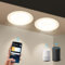 Aigostar 18W LED Downlight Slim 2 Pack, Smart LED Alexa Lights 1765LM WiFi LED Einbauleuchten Kompatibel mit Alexa/Google Assistant, Dimmbar von warmem bis weißem Licht 3000-6500K, Φ190-200mm