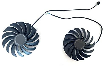YOUMEINU 95mm PLD10010S12H 4PIN Radeon RX 6700 XT Mech GPU FAN Compatible For MSI GeForce RTX 3060 RTX 3060 Ti VENTUS RTX 3070 Graphics Card Fan perfection (Blade Color : 1Lot)