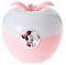 VALENTI & CO. - Disney Topolino - Luce Notturna Bambini con Lampada LED Colorata con Finiture in Argento, si Accende con un Soffio, Idea Regalo Battesimo Bimba