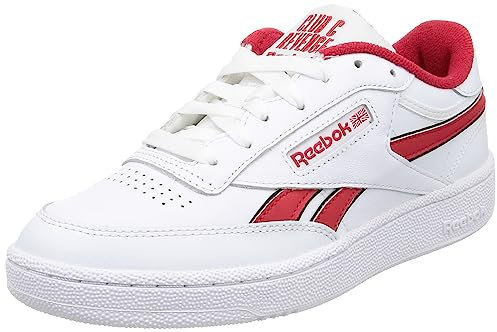 Reebok Herren Club C Revenge Sneaker,Ftwr White Vector Red Black,44 EU