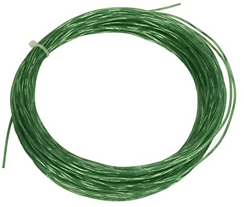 Alomejor 12,2 M 1,30 Mm Corda per Racchette da Tennis Filo Elastico in Nylon per Racchette da Tennis in Titanio per Lo Sport (Verde)