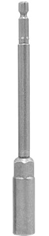 10mm Screwdriver Nut Driver Bit, Metric Hex Wrench Socket Bit, 1/4 inch Hex Shank, 150mm Length, Quick Change Impact Nuts Driver Adapter Drill Bits