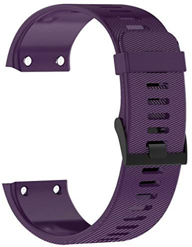 Armband Kompatibel mit Garmin Forerunner 35 Armband - Sport Silikon Uhrenarmband Replacement Wechselarmband Ersatzarmband für Garmin Forerunner 35/30 (Lila)