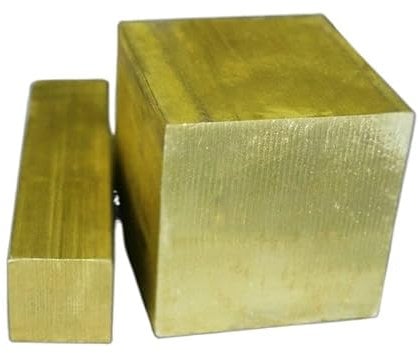 Barre en Laiton Bloc de Cube en Laiton Feuille de Plaque de Tige carrée Matériel de Rivet à Faire soi-même, matériau de Construction 1pc (Color : 20X20X200mm)