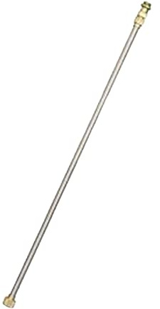 Lancia di ricambio Inox estensibile 50-100 cm Raccordi in ottone per spruzzatore IRIS ELITE e TROLLEY