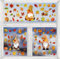 6 Blatt 93Stk. Herbst Blätter Fensteraufkleber Thanksgiving Fenster haftet Herbst Blätter Thanksgiving Dekorationen Saisonale Urlaub Fenster Aufkleber