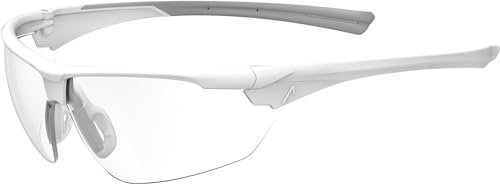 ACE Evo Arbeits-Brille - beschlagfeste Schutzbrille für Kosmetik & Medizin, Arbeit im Labor etc. - EN 166 - Weiß - 1er Pack