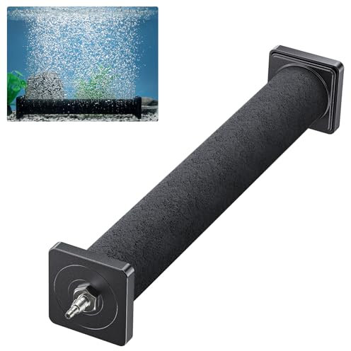 Pawfly Cilindro de Piedra de Aire de Goma de 30 cm para Bomba más Grande, difusor de Burbujas, aireador para Estanque al Aire Libre, jardín, Sistema de circulación hidropónica y Tanques de Peces