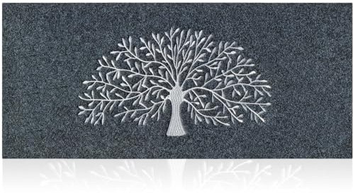 AOAOPQ Welcome Doormat Non Slip Door Mats Indoor Entryway Rugs Front Door Mat Front Indoor 45 x 120 cm Grey Door Mat for New Home Housewarming Celebration Easter Gift