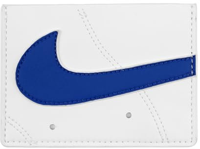 Nike Icon Air Force 1 Card Wallet Portefeuilles Cartes Crédit Permis Cartes Royal, Bleu, Standard, Contemporain