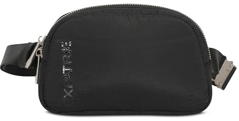 Expatrié Crossbody Bag Damen - Milly | Puffer Waist Bag aus Nylon, Kleine Umhängetasche im Pillow Design mit Metall Schnalle, Puffy Nylontasche Klein