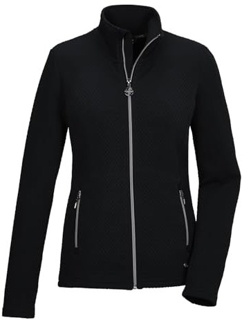 Killtec Damen Fleecejacke KSW 99 WMN FLX, Farbe:schwarz, Größe:42