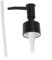 Sturdy Lotion Pump Head Compatible with Most Juice Pumps 28/400 Thread for Replacement (Matte Black)