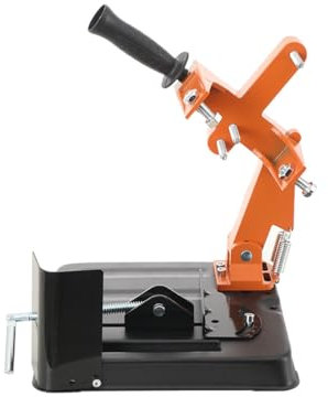 ECUTEE Halterung Trennständer für Winkelschleifer 230mm, Winkelschleifer-Zubehör Passend für Trennscheiben mit Ø 230 mm, Einstellwinkel 0-45 °,Schnitttiefe 65mm
