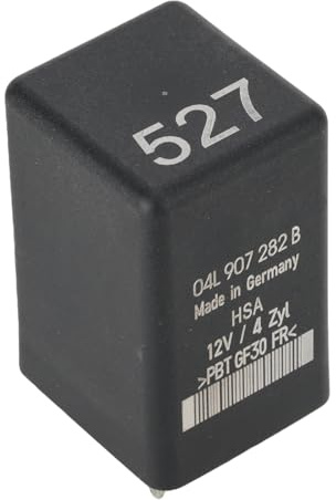 Relais de bougie de préchauffage 04L907282B #527 12 V DC 40 A 9 broches pour moteurs Seat 1,6 L/2,0 L