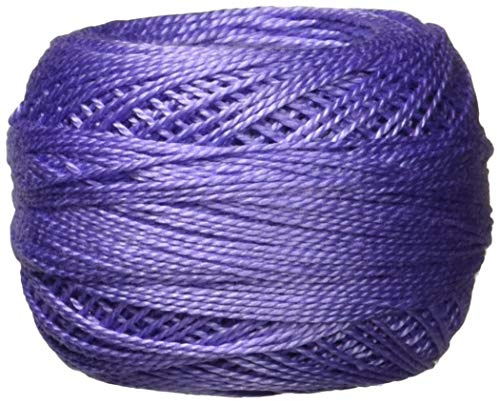 DMC 116 8-340 Pearl Cotton Thread Balls, Medium Blue Violet, Size 8