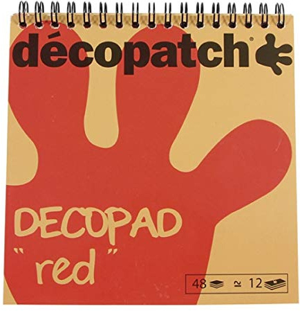 Décopatch Decopad - Red Papers