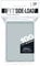 Ultra Pro UPR84650 Pro-Fit Side Load Deck Protector Sleeves, Small