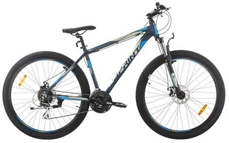 SPRINT Hunter 29 Zoll Mountainbike Fahrrad 21 Gang, Herren, Damen, Jungen, Mädchen geeignet ab 170-183 cm
