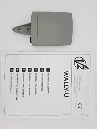 Récepteur externe WALLY2-U-433 11G051 - 2 chaînes, 433,92 MHz, Rolling code - Portail, garage