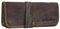 STILORD 'Lenny' Federmäppchen Leder Vintage klein Lederetui Elegantes Lederaccessoire ideal als Stifteetui Schreibmappe und Geldbörse echtes Büffelleder, Farbe:Colorado - braun