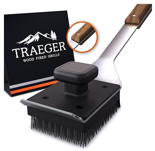 Traeger Accessory, Stainless Steel, BBQ Cleaning Brush