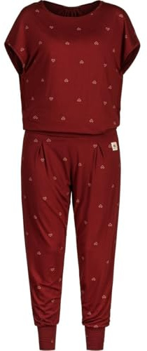 Maloja Damen Davam Hose, Rot (Red Monk), Herz, M