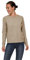 Vero Moda Vmdoffy LS O-Neck Blouse GA Noos pour Femme, Beige (Teinte sépia/mélange), XXL