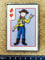 Fridge Magnet Film Character Caricature Playing Card WOODY TOY STORY