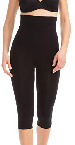 FarmaCell 323 (Noir, 3XL/4XL) Corsaire Massant Anti-Cellulite Legging Femme Gainant Cuisse Gaine Push Up