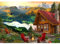 Puzzle 5000 Teile, Hütte am Berg Impossible Puzzle, Geschicklichkeitsspiel für die ganze Familie, farbenfrohes Legespiel, Erwachsenenpuzzle ab 14 Jahren-61.61x41.53 Zoll (156.5 x 105.5cm)
