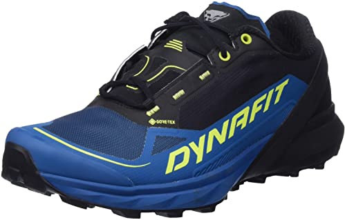 DYNAFIT M Ultra 50 GTX Colorblock-Blau-Schwarz, Herren Gore-Tex Laufschuh, Größe EU 42.5 - Farbe Black Out Reef, 08-0000064068