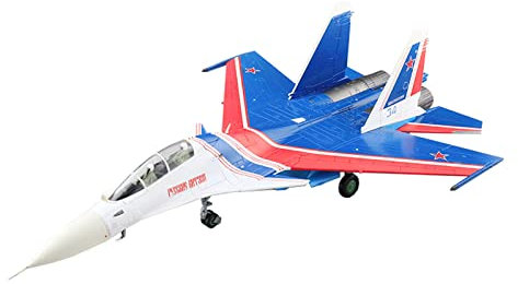 FMOCHANGMDP Flugzeug Legierung Modelle, 1/72 Skala Jagdflugzeug SU-30 Der Russischen Luftwaffe Modelle, Spielzeug Und Geschenke, 11.9 X 8Zoll