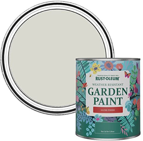 Rust-Oleum Brown Mould-Resistant Garden Paint In Gloss Finish - Mocha 750ml